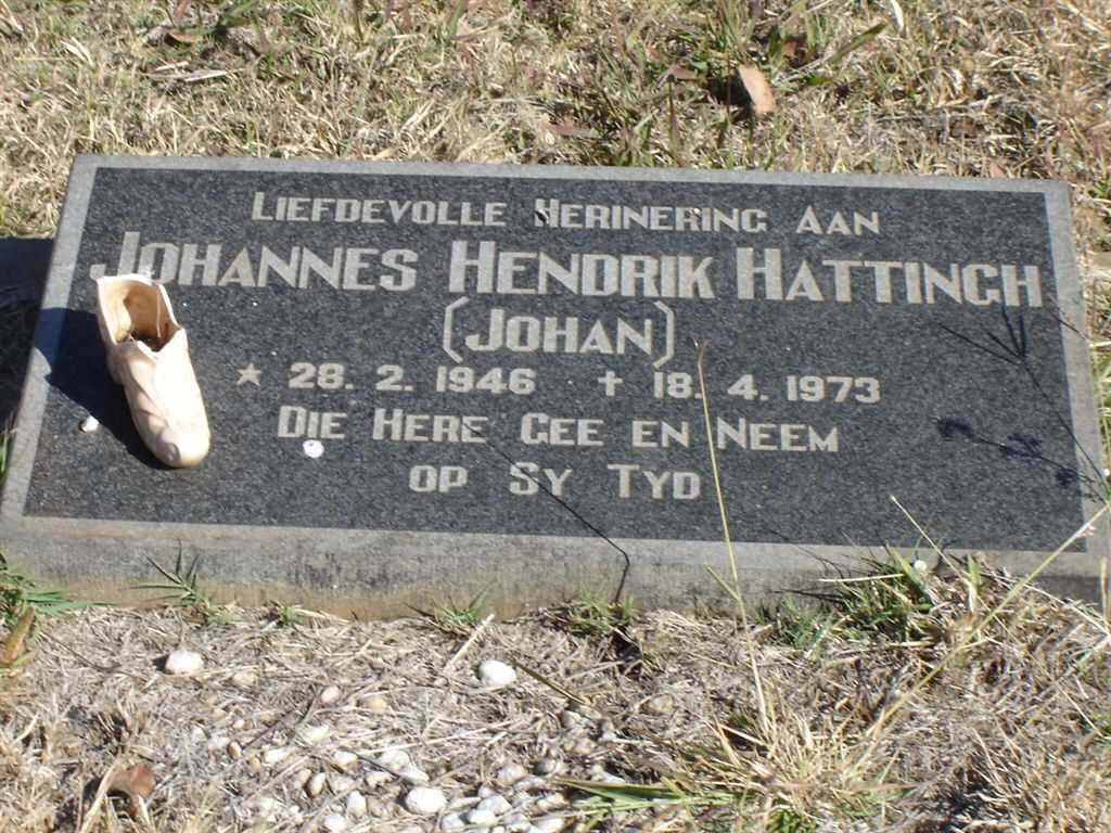 HATTINGH Johannes 1946-1973