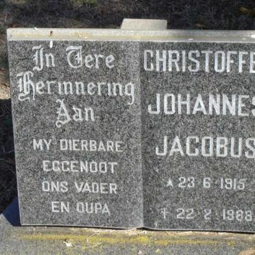 PIETERSE Christoffel Johannes Jacobus 1915-1988