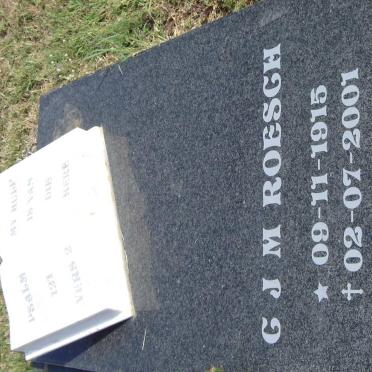 ROESCH G.J.M. 1915-2001