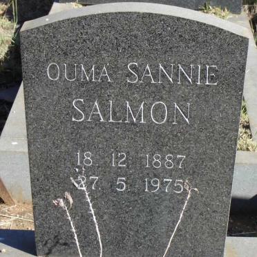 SALMON Sannie 1887-1975