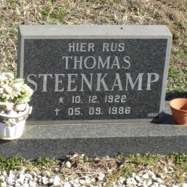 STEENKAMP Thomas 1922-1986