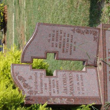 SMIT Jacobus Johannes 1939-1998