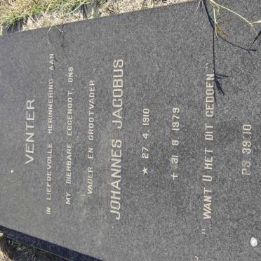 VENTER Johannes Jacobus 1910-1979