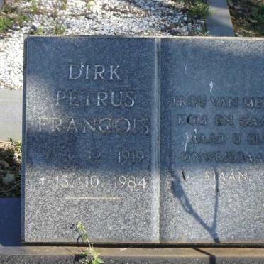 ZYL Dirk Petrus Francois, van 1919-1984 &amp; Maria Susanna Gertruida 1927-1983_2