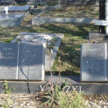 ZYL Dirk Petrus Francois, van 1919-1984 &amp; Maria Susanna Gertruida 1927-1983