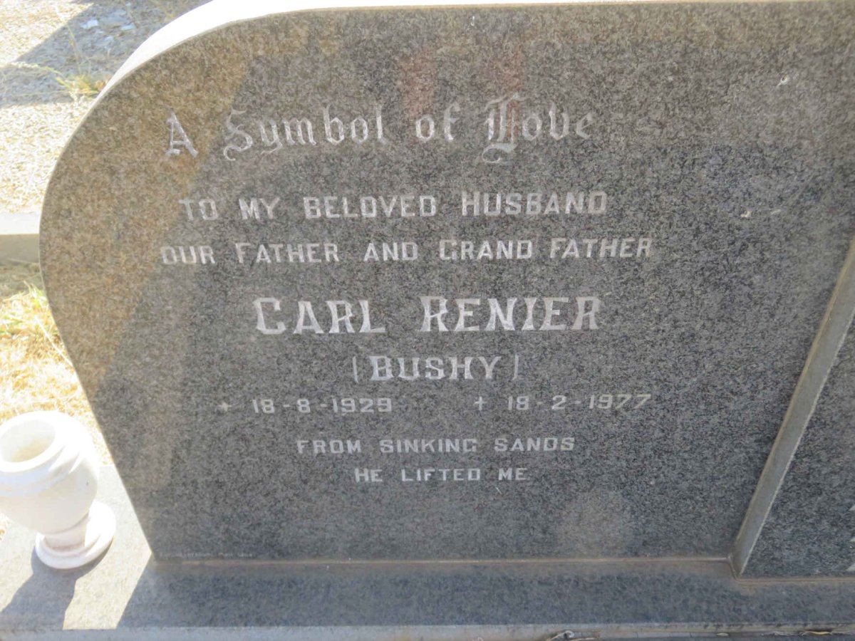 ? Carl Renier 1929-1977