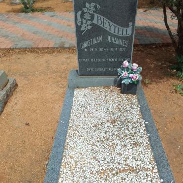 BEYTELL Christiaan Johannes 1910-1977