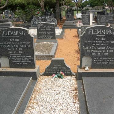 FLEMMING Hermanus Christoffel 1888-1980 &amp; Aletta Catharina Johanna PRETORIUS 1890-1965