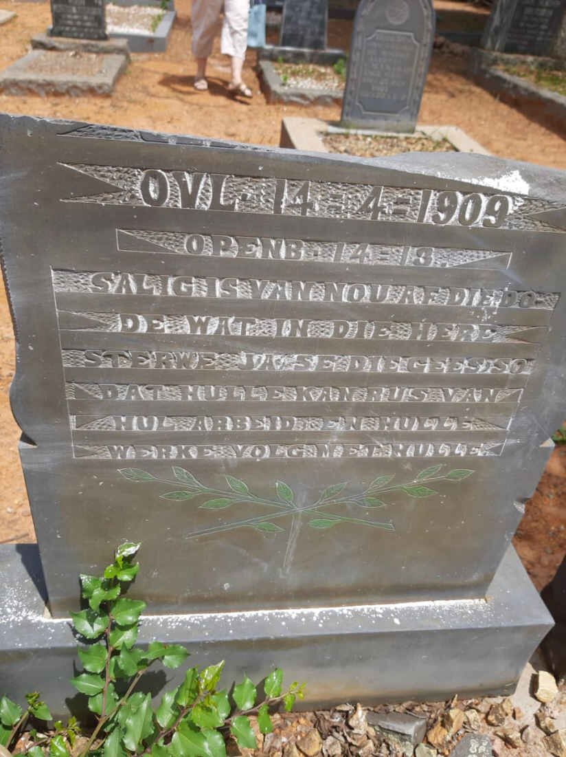 FOURIE Willem Jacobus 1829-1909