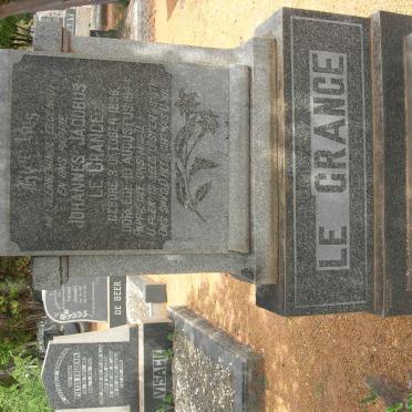 GRANGE Johannes Jacobus, le 1896-1944