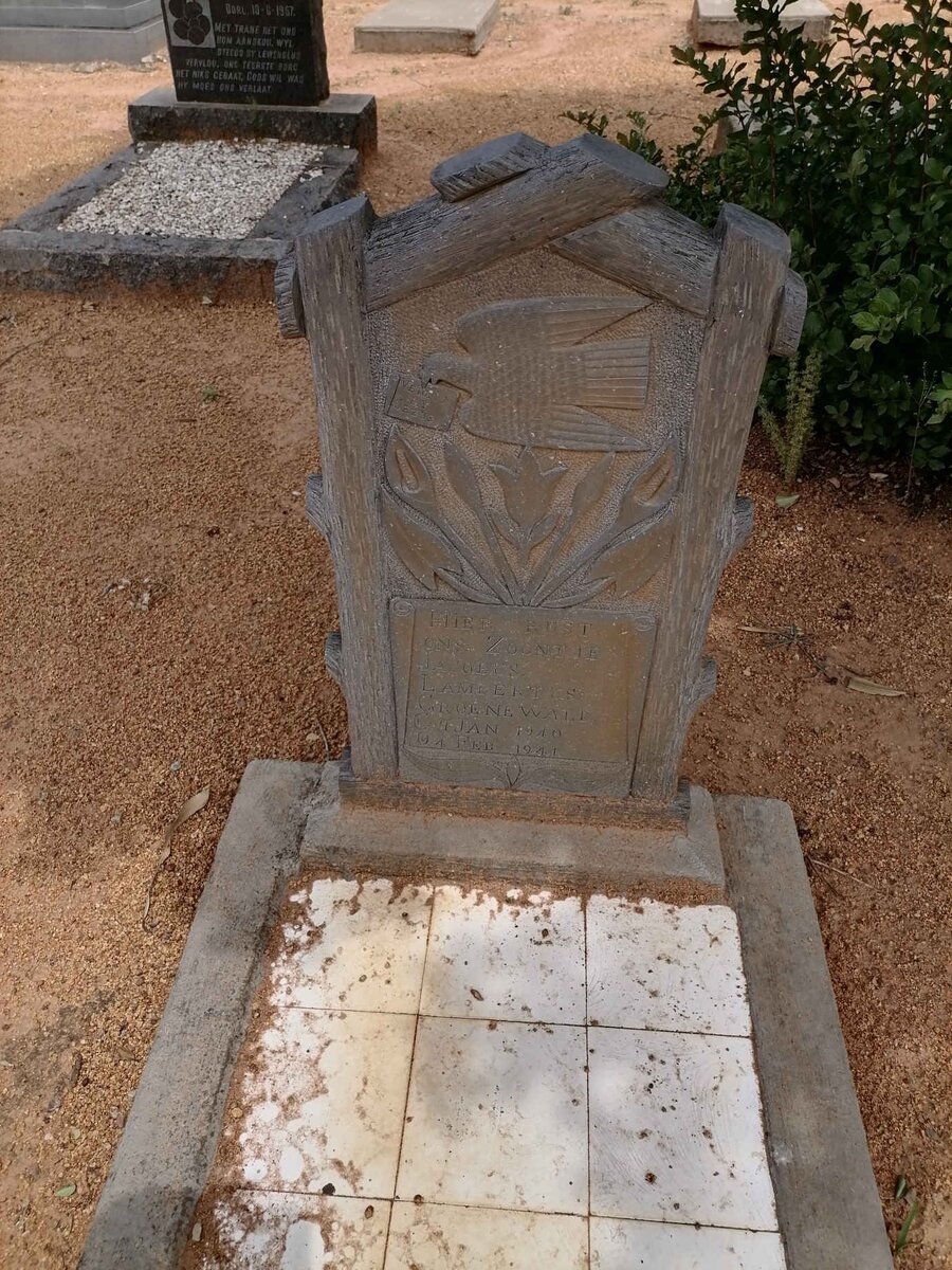 GROENEWALD Jacobus Lambertes 1940-1941