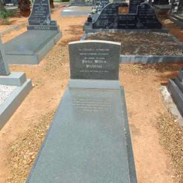 PRETORIUS Pieter Willem 1911-1974