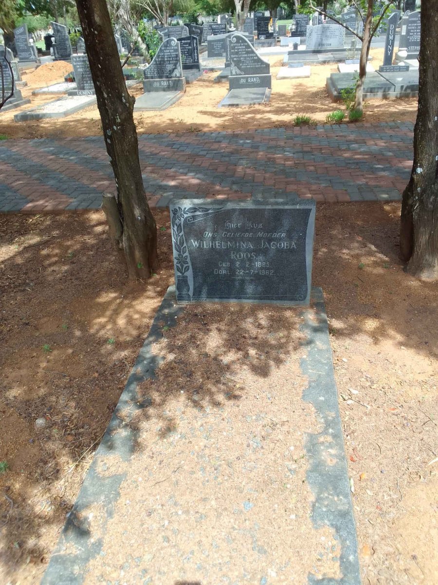 ROOS Wilhelmina Jacoba 1885-1962