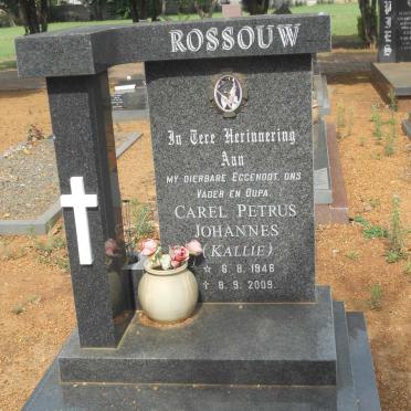 ROSSOUW Carel Petrus Johannes 1946-2009