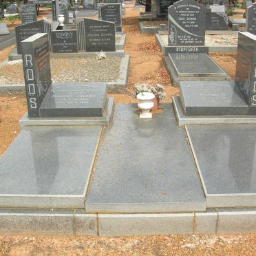 ROOS Francois Jacobus 1908-1962 &amp; Elizabeth 1909-1980