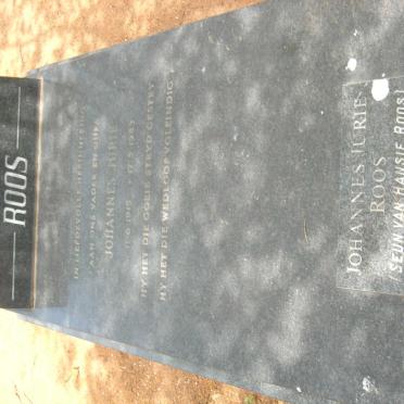 ROOS Johannes Jurie 1915-1983 :: ROOS Johannes Jurie 1952-2016