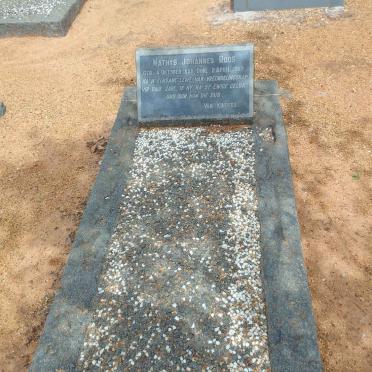 ROOS Mathys Johannes 1892-1957