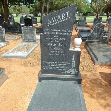 SWART Cornelis Jacob Johannes 1911-1979