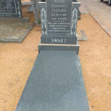 SWART Hermanus Stefanus 1892-1973