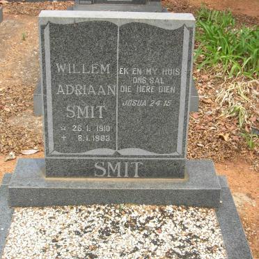 SMIT Willem Adriaan 1910-1993