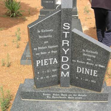 STRYDOM Pieter Johan Andries 1928-2004 &amp; Geraldine Philipine v.d. LINDE 1933-