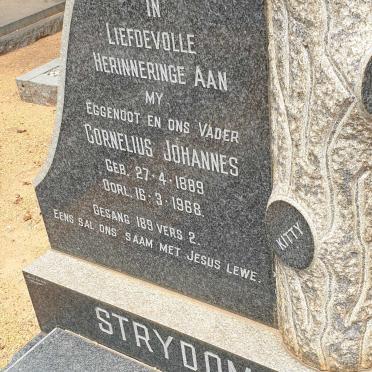 STRYDOM Cornelius Johannes 1889-1968