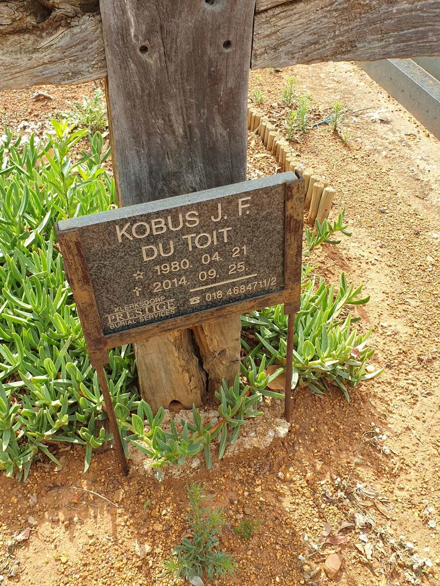 TOIT Koos J.F., du 1980-2014