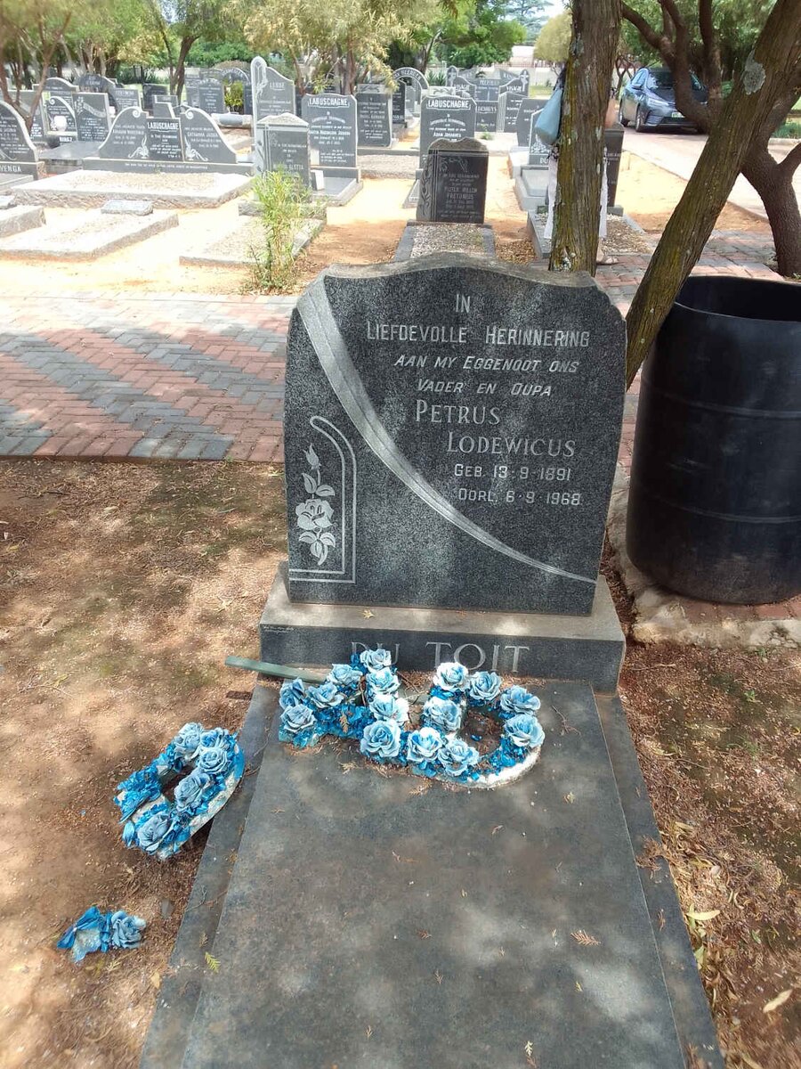 TOIT Petrus Lodewicus, du 1891-1968