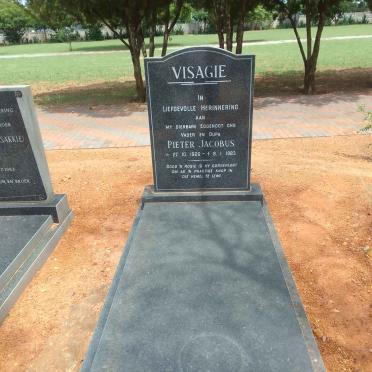 VISAGIE Pieter Jacobus 1926-1983