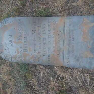 BEIRMAN Daniel Francois 1853-1888