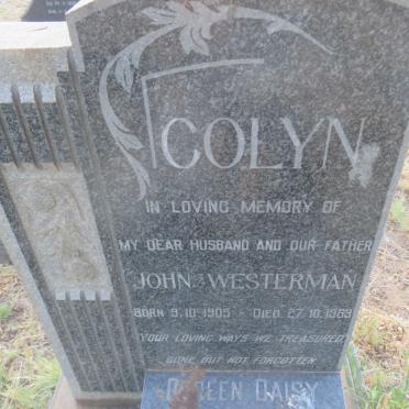 COLYN John Westerman 1905-1963 &amp; Doreen Daisy 1920-1990