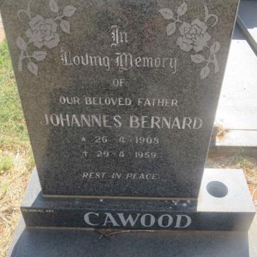 CAWOOD Johannes Bernard 1908-1959