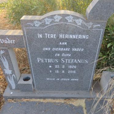 FOURIE Petrus Stephanus 1926-2018 &amp; Elsie Magdalena 1931-1981