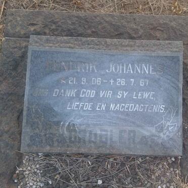 GROBLER Hendrik Johannes 1906-1967