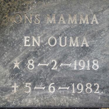 GRIESHABER George 1914-1984 &amp; Anna 1918-1982