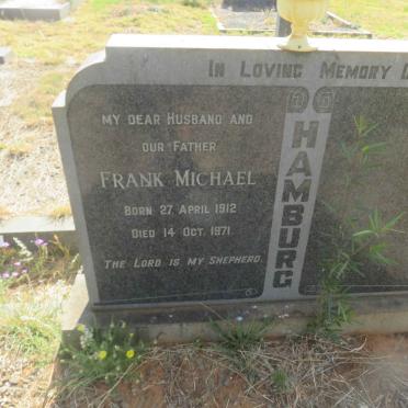 HAMBURG Frank Michael 1912-1971