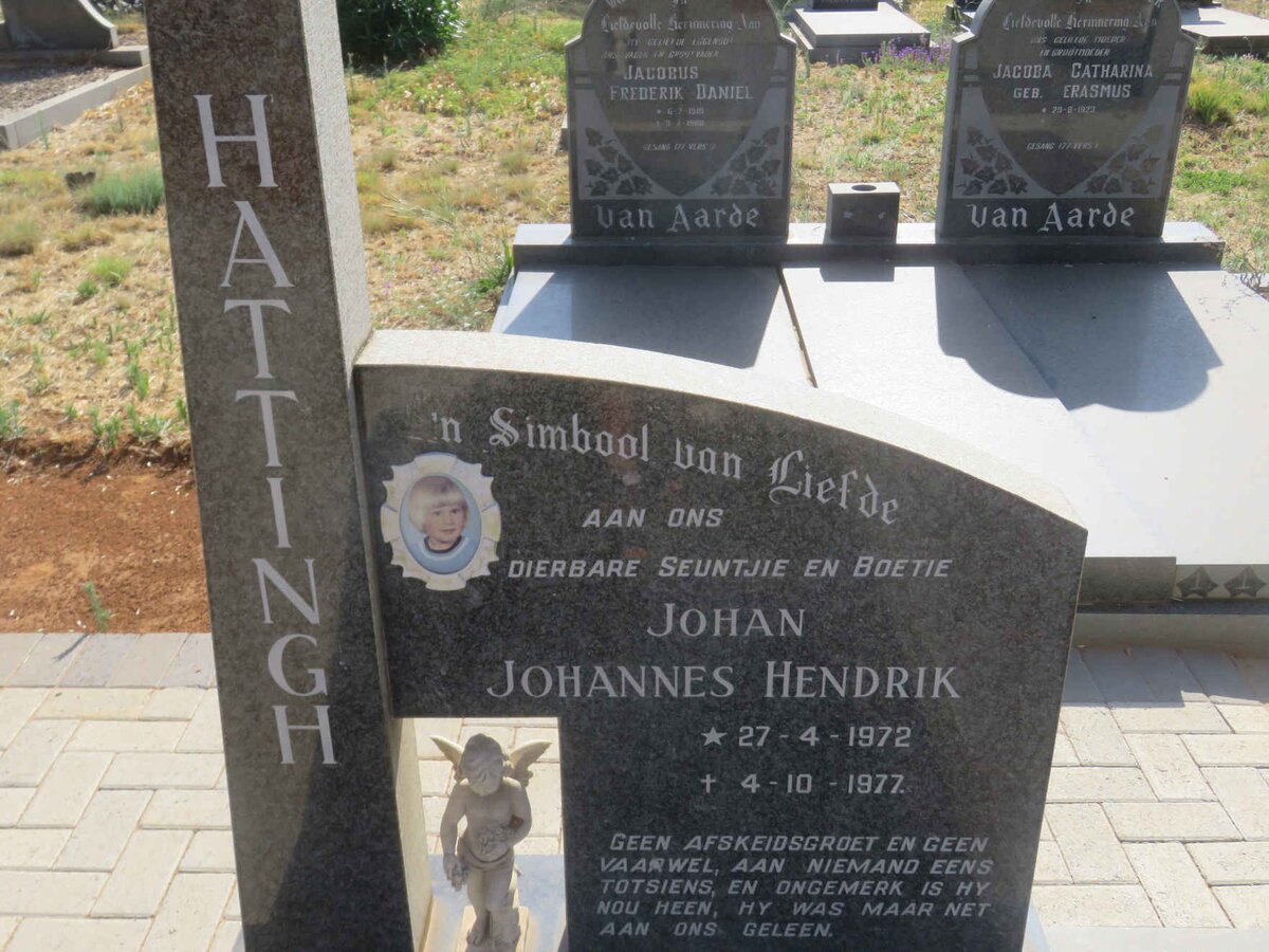 HATTINGH Johannes Hendrik 1972-1977