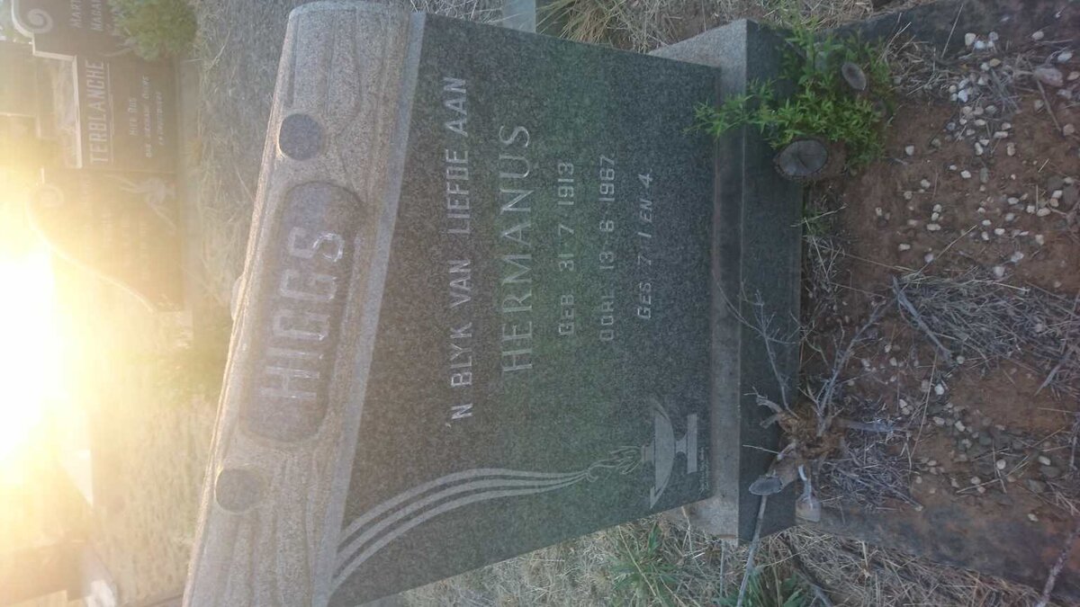 HIGGS Hermanus 1913-1967