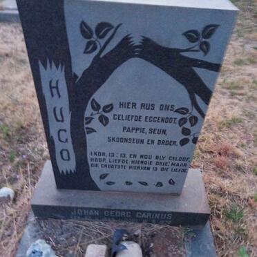 HUGO Johan George Carinus 19??9-1970