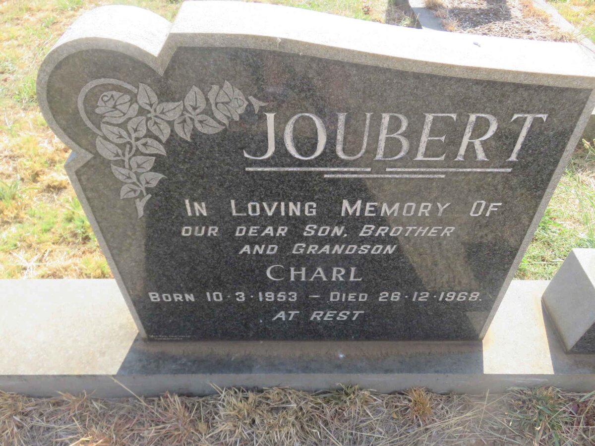 JOUBERT Charl 1953-1968
