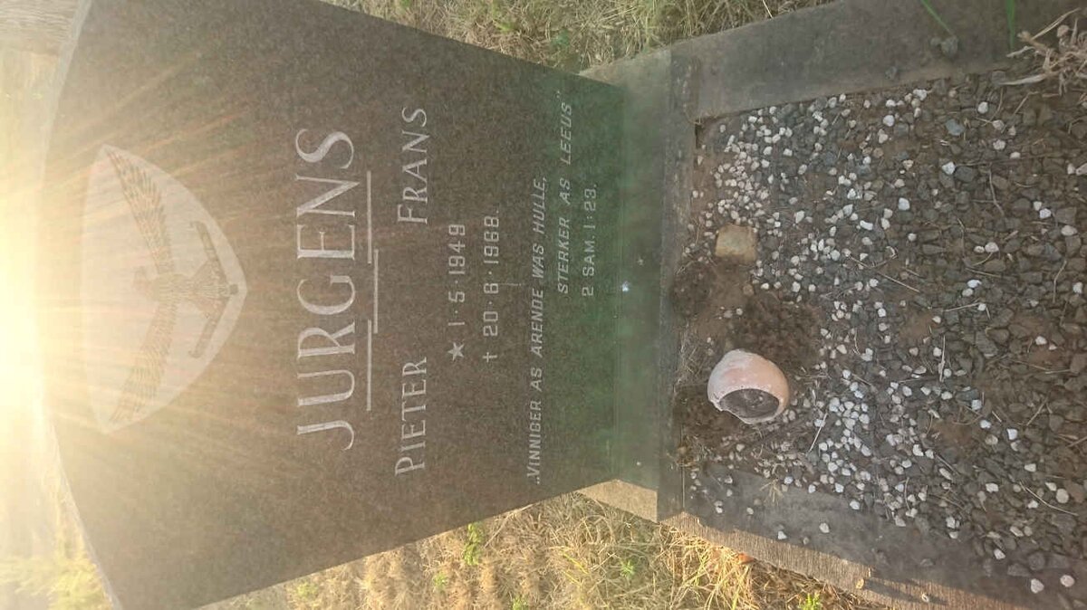 JURGENS Pieter Frans 1949-1968