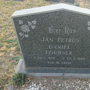 LOUBSER Jan Petrus Daniël 1926-1982