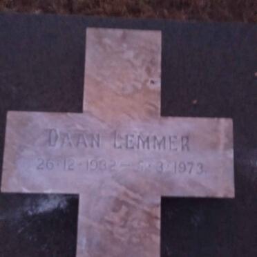 LEMMER Daan 1932-1973