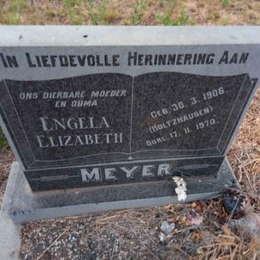 MEYER Engela Elizabeth nee HOLTZHAUSEN 1906-1970