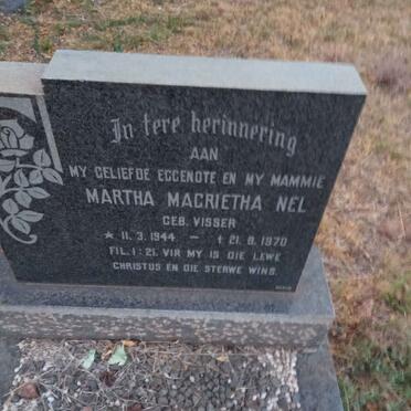 NEL Martha Magrietha nee VISSER 1944-1970