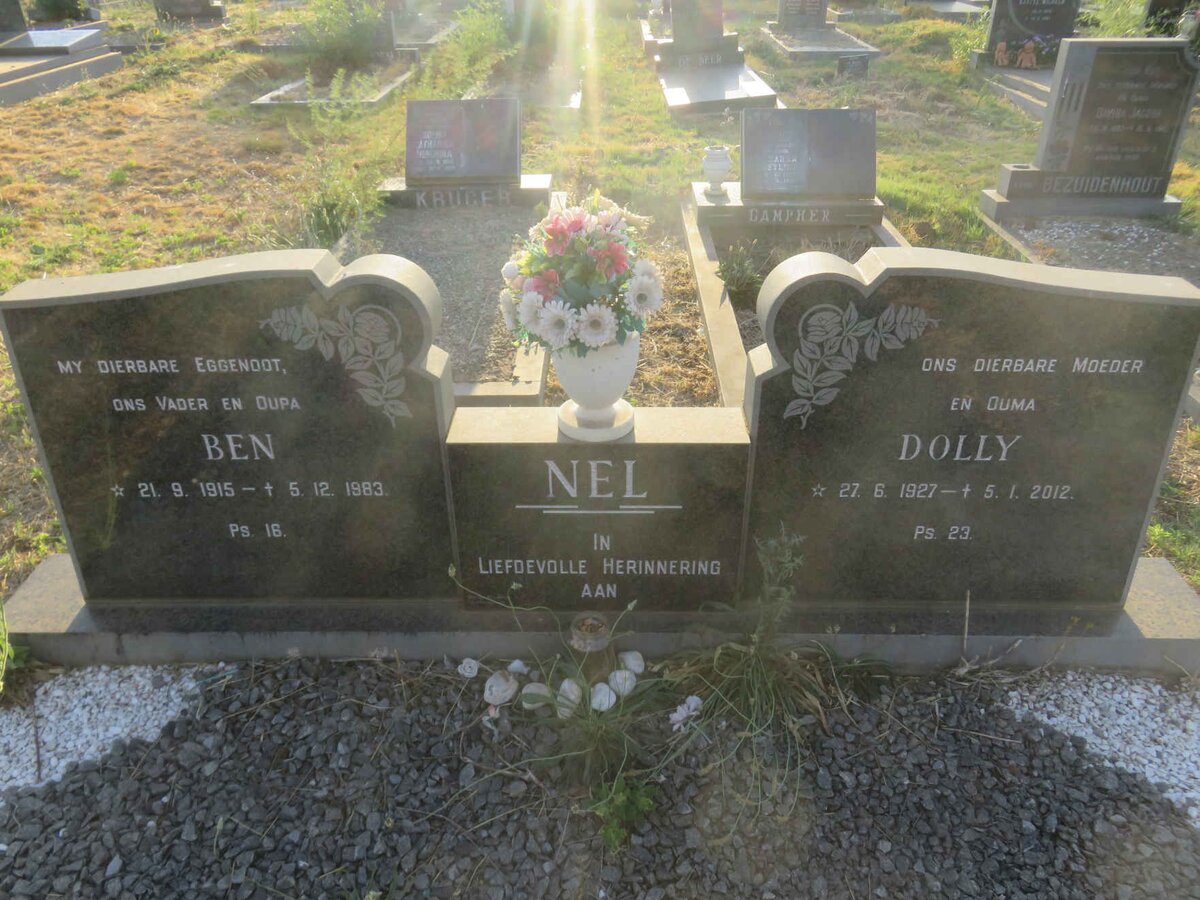 NEL Ben 1915-1983 &amp; Dolly 1927-2012