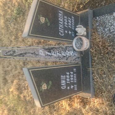 PIETERSE Gawie 1884-1964 &amp; Catharina 1905-1981