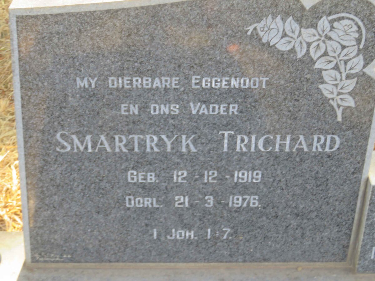 POTGIETER Smartryk Trichard 1919-1976 &amp; Susanna ELizabeth 1929-2002