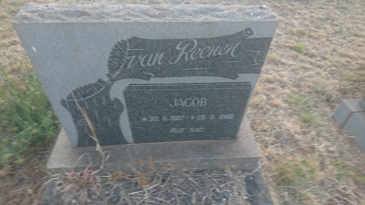 REENEN Jacob, van 19?7-1966