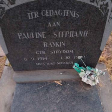 RANKIN Pauline Stephanie nee STRYDOM 1914-19?0